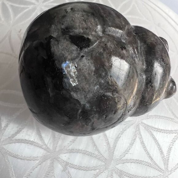 Larvikite Crystal Lady Bug Carving - Picture 10 of 15